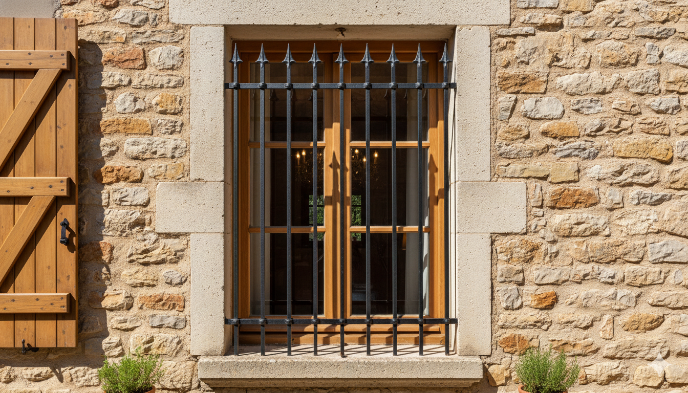 Barres à trous en ferronnerie : la solution idéale pour grilles de fenêtre et clôtures en acier