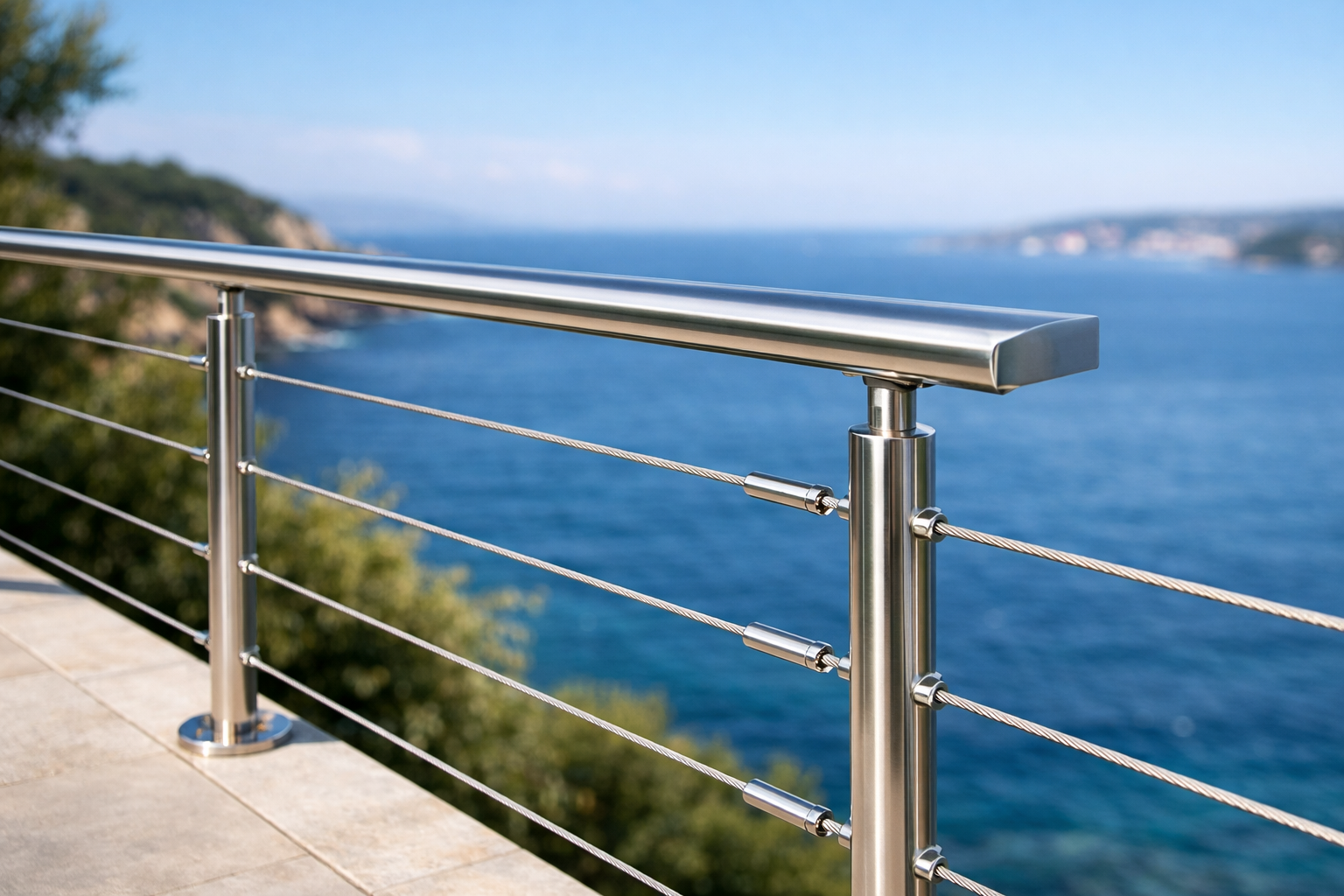Garde-corps inox vs galvanisé en bord de mer : que choisir pour durer ?