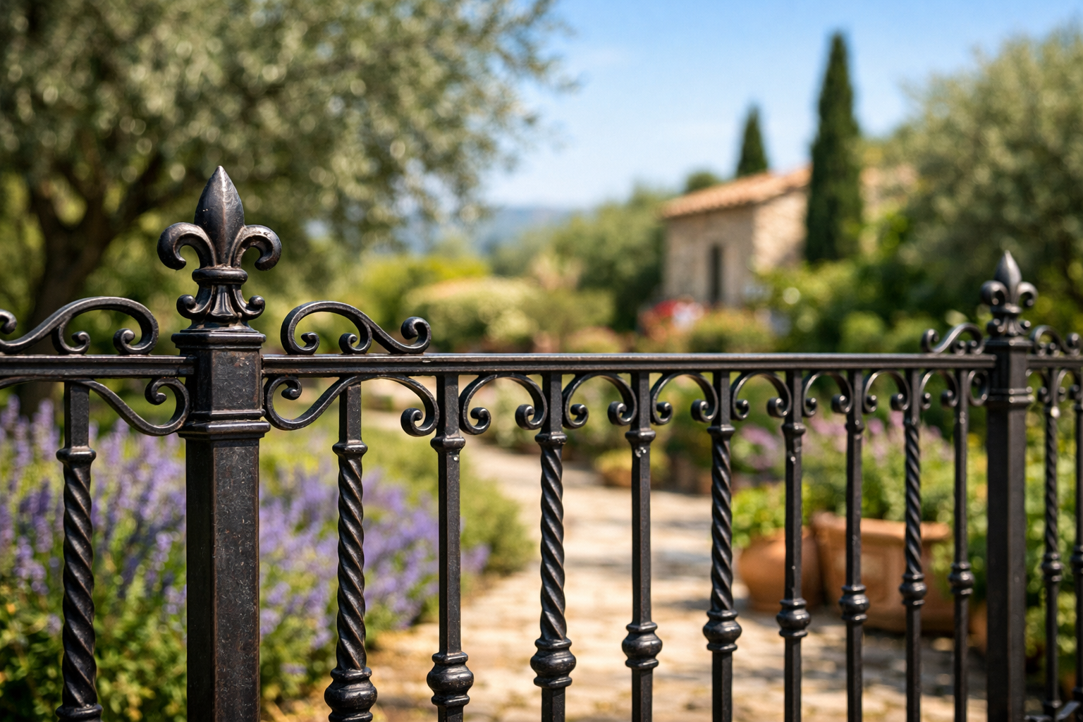 Symboles en ferronnerie : volute, pointe de lance, rosace… comprendre leur signification